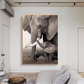 Canvas - Mother & Son